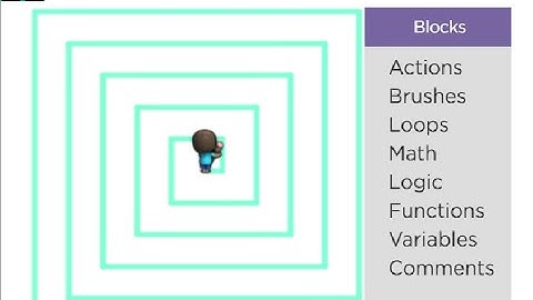 3D shapes on Code.org artist lab Art-1