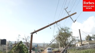 RAW VIDEO: Car Surveys Damage Left By Hurricane Melissa In St. Elizabeth, Jamaica