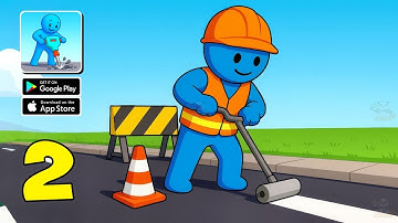 Road Master 3D - Gameplay Walkthrough Part 2 - Hyper Casual Games! (iOS, Android)