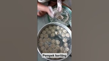 Thumbnail of Proses pembuatan pempek keriting Palembang #pempekpalembang #pempek