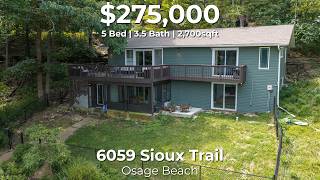 Lakefront Home at the 22MM | 6059 Sioux Trail, Osage Beach, MO