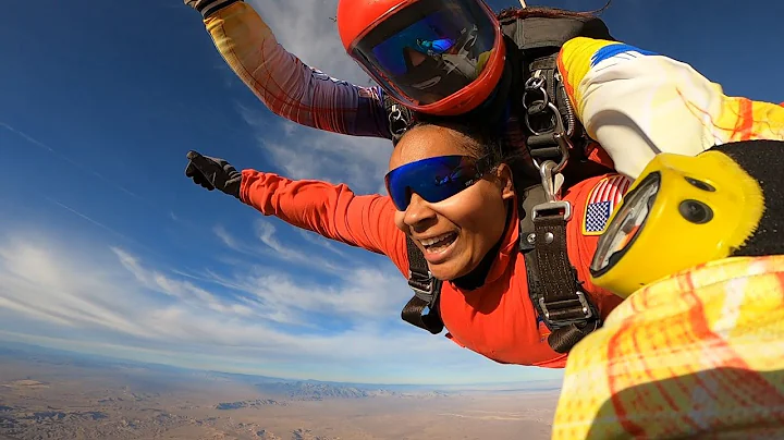 Heather Gregory - Tandem Skydive in Las Vegas at S...