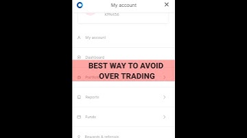 HOW TO AVOID OVER TRADING ✅  #zerodha #killswitch