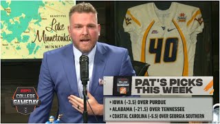 Pat McAfee's Week 8 picks | College GameDay