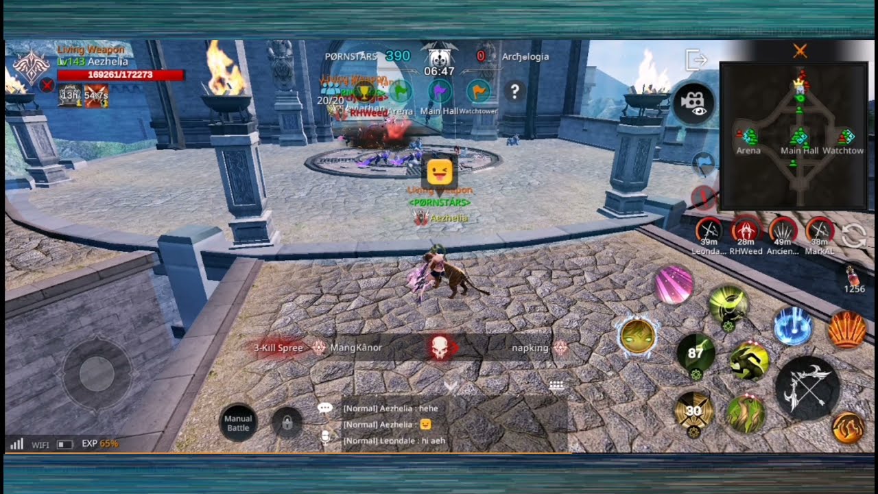 Axe: Alliance vs Empire (Guild War) PØRNSTÁRS vs Arc𝔥ꙩlogia