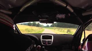 Rallye de Lorraine 2015 Steve Mourey - Pauline Choffel, Peugeot 207 S2000