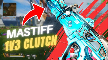 Mastiff Mayhem: Epic 1V3 Clutch in Apex Legends