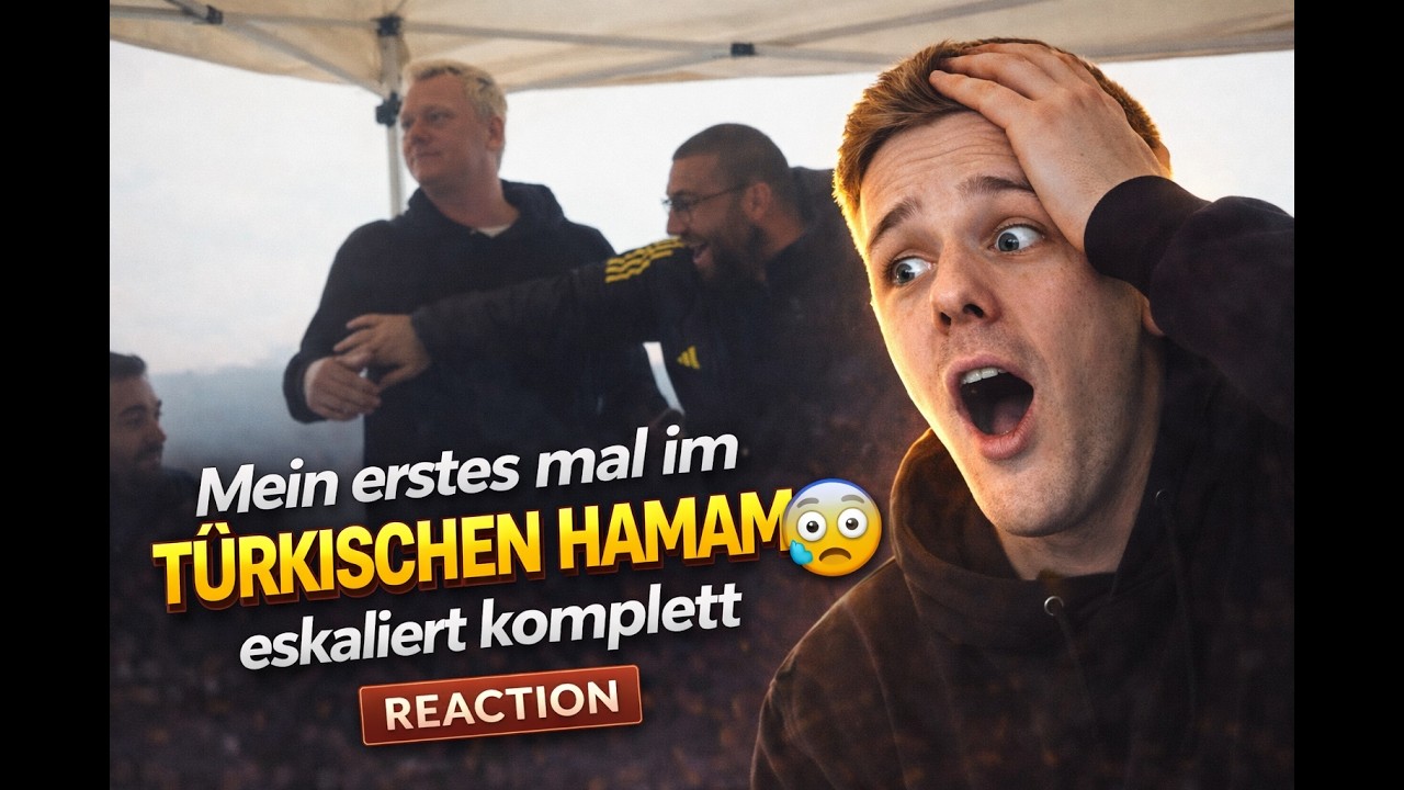 Mein erstes Mal im türkischen Hamam ist KOMPLETT eskaliert. | Reaction