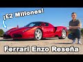 Ferrari Enzo reseña - ¡vean por qué vale £2M y es mi coche favorito!