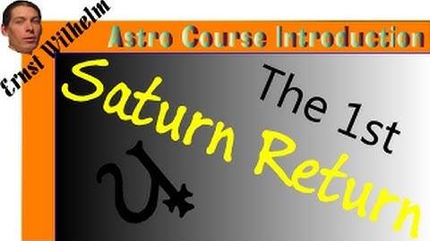 All About the Saturn Return