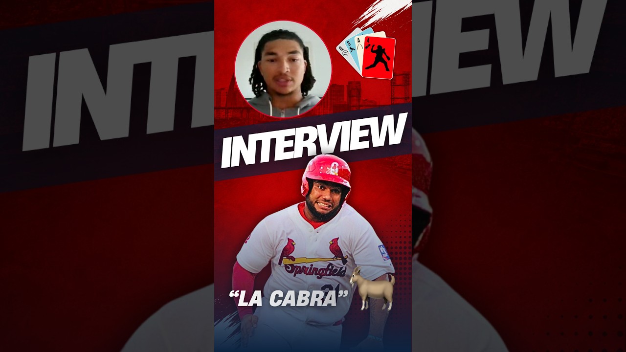 Rainiel Rodriguez Is the Goat? 🐐 #STLCards #Cardinals #MLB #Baseball #Shorts