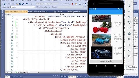 Hiển thị hình ảnh từ Web API RESTful trong Xamarin.Forms
