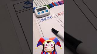 Pomni In 30 Sec 2 Min 5 Min - Drawing Challenge