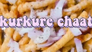 easy kurkure chaat at home #shorts