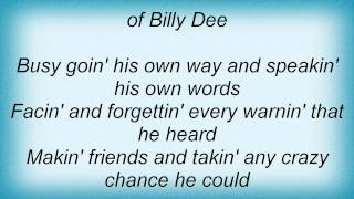 Kris Kristofferson - Billy Dee Lyrics