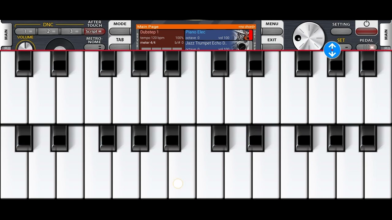 Electric piano instrument tone  ORG 24