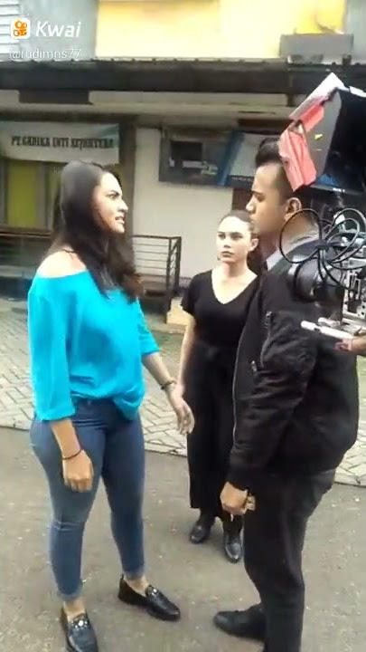 Kk ini lg syuting 😅😅😅 mantap ekspresi nya
