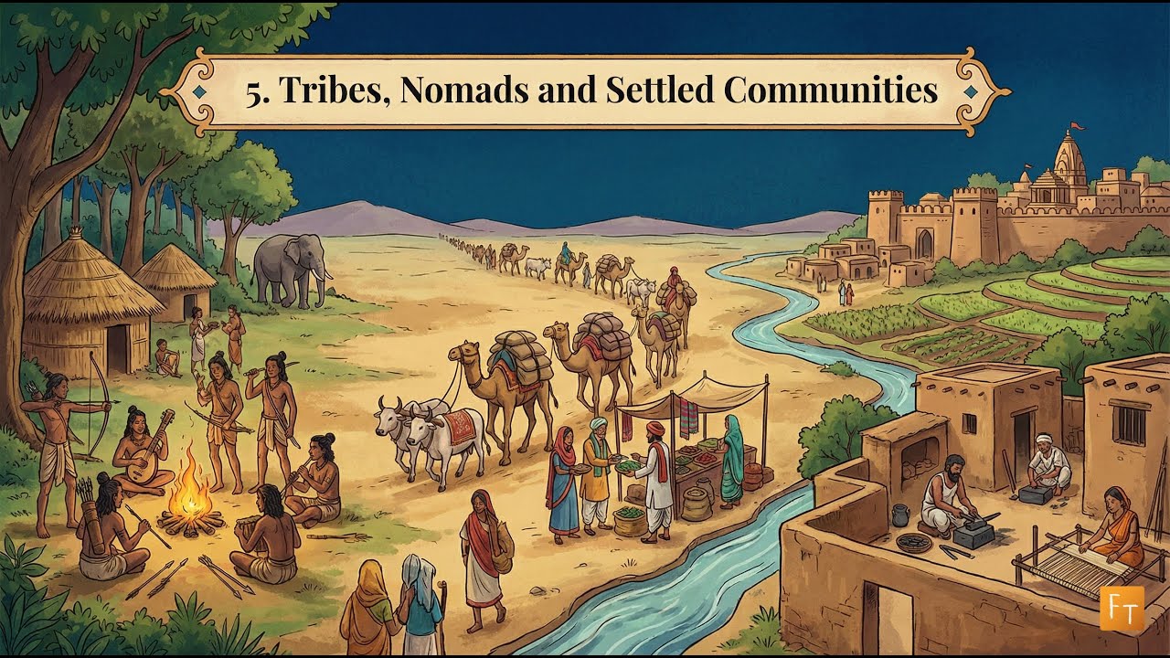 Standard 7 - History – Chapter 5 - Tribes, Nomads and Settled Communities (English Medium) NCERT