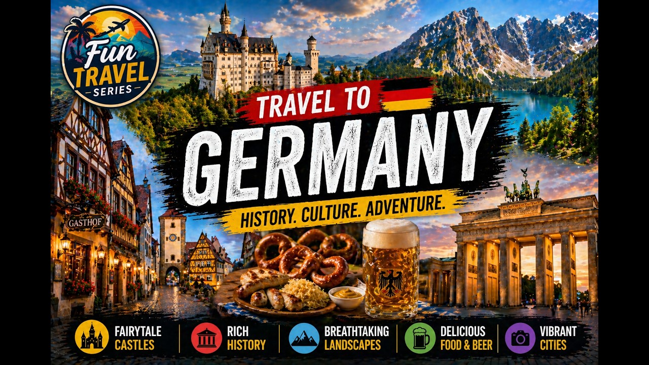 Germany Travel Guide 🇩🇪 | Castles, Bavaria & The Ultimate 7-Day Adventure