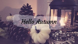 Hello Autumn, Fall Decorate with Me Porch & Entry Table, A Halloween Movie, Silent Vlog