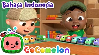 10 Bis Kecil Pergi - Belajar Angka 123  | CoComelon Bahasa Indonesia - Lagu Anak | Nursery Rhymes