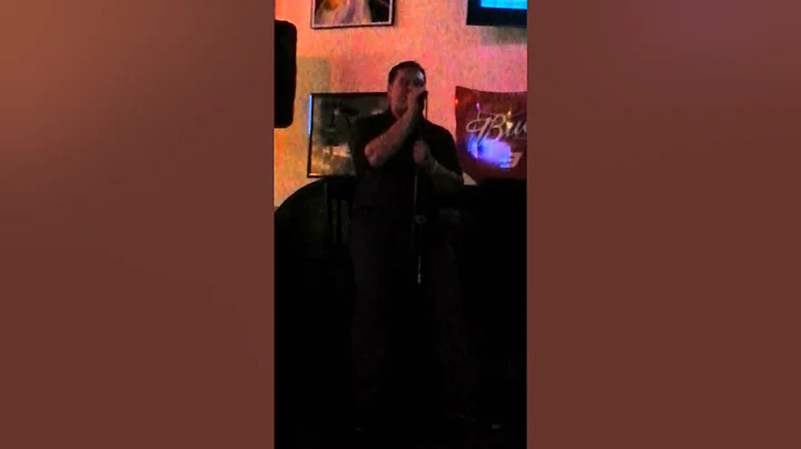 Will at karaoke. Drops of Jupiter.