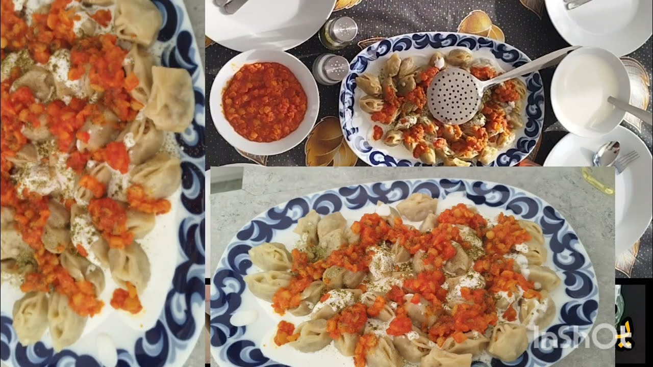 درست کردن منتو راحت و خیلی خوشمزه 