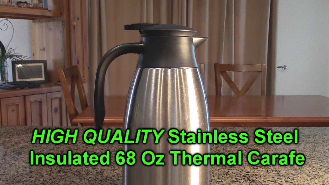 Stainless Steel Insulated Carafe - 24 oz.