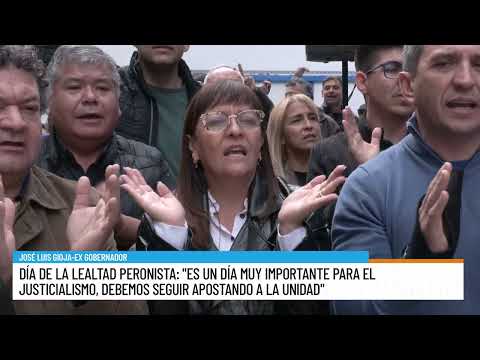 Peronist Loyalty Day: "It is a key day for the PJ, we must continue to bet on unity"