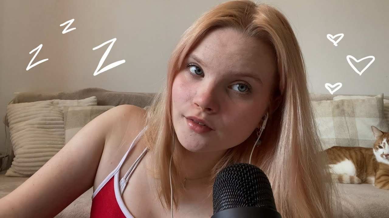 ASMR mouth sounds, hand movements & hand sounds ☀️