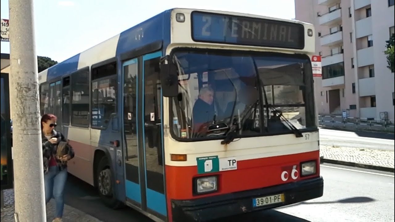 SMTCB Barreiro -  Volvo B10BLE Camo Camus - Bus 57 - Carreira / Line 2 [HD]