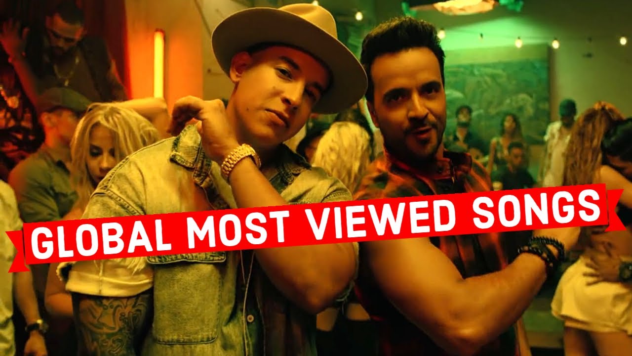 Global Most Viewed Songs of All Time on Youtube Top 20