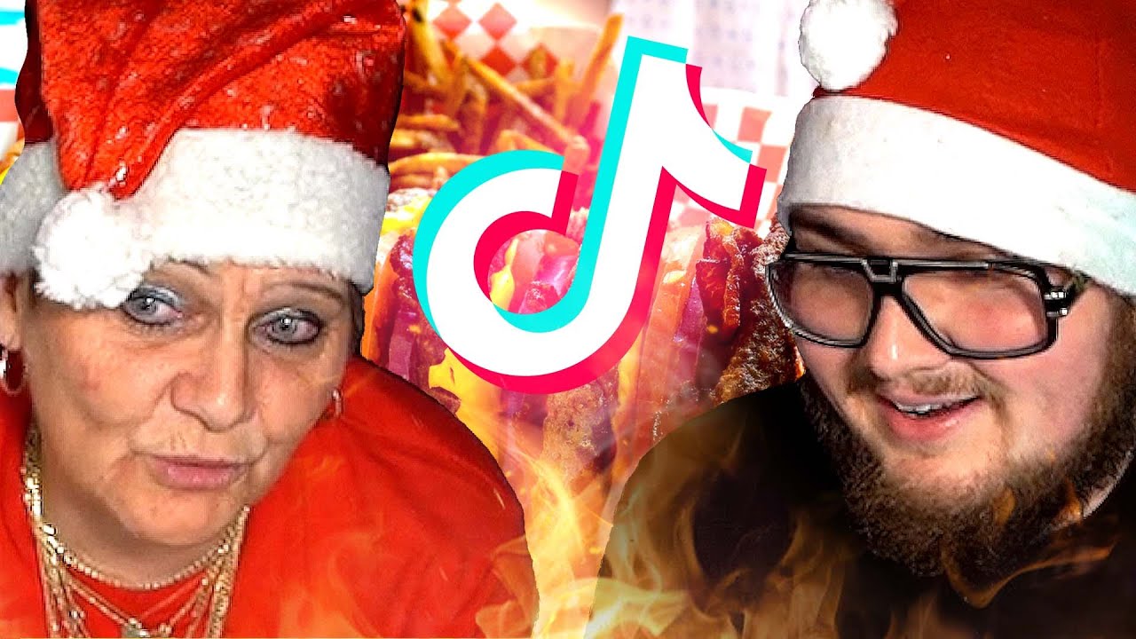 S MÁMOU REAGUJEME NA TIKTOK JÍDLA