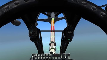 DCS A-10C aerial refueling practice (HD)