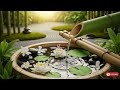 Forest Zen Vibes | Peaceful Bamboo Water & Piano Music for Deep Relaxation