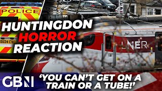 'Can't feel safe ANYWHERE!' Huntingdon train stab attack sparks OUTRAGE over lawless UK | Latest