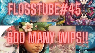 Flosstube #45 - Cross Stitching Update