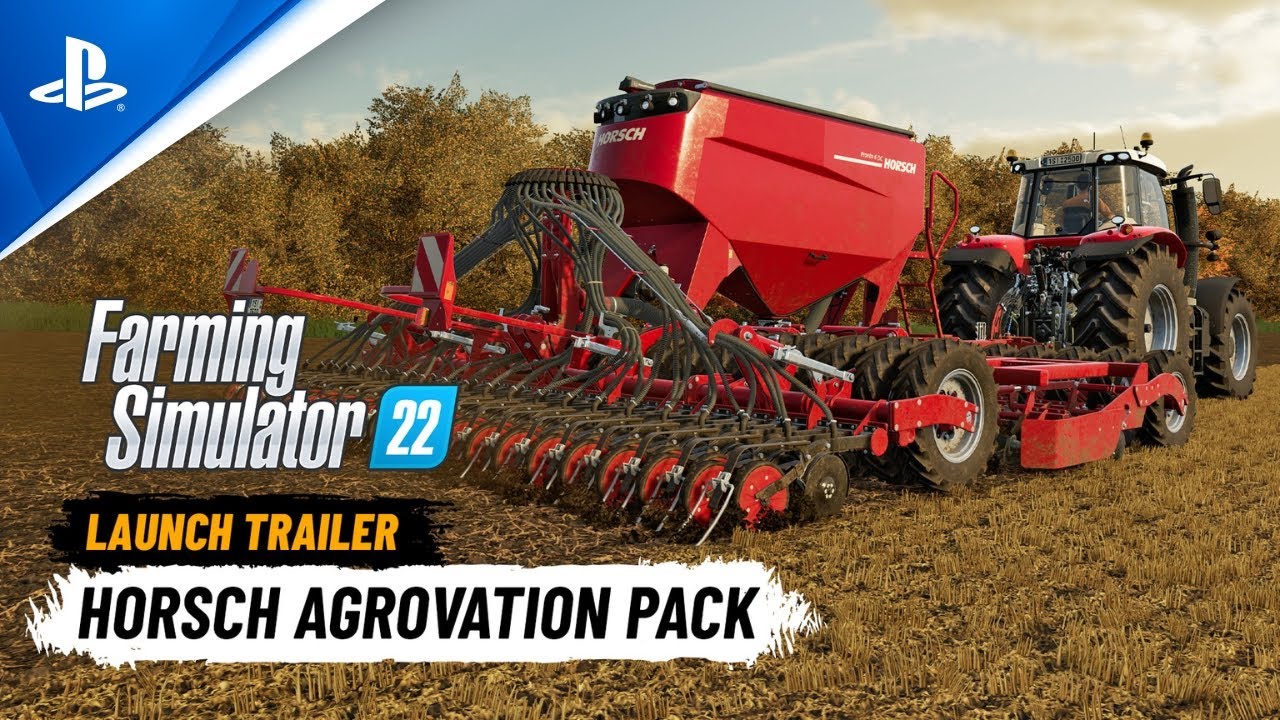 Landwirtschafts-Simulator 22 Launch Trailer HORSCH AgroVation Pack