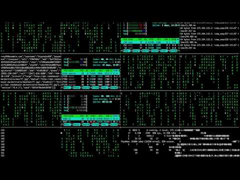 Matrix, Console, Hacking, Code