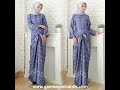 Baju Gamis Kaftan 2019