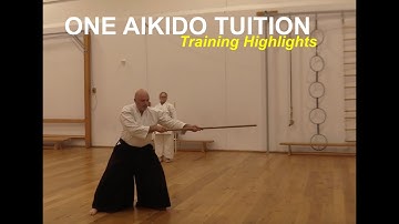 One Aikido tuition - Training Highlights