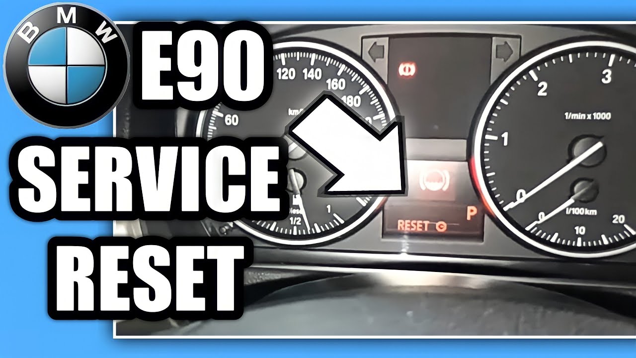 HOW TO RESET SERVICE REQUIRED|how to reset bmw e90 service light | BMW ...