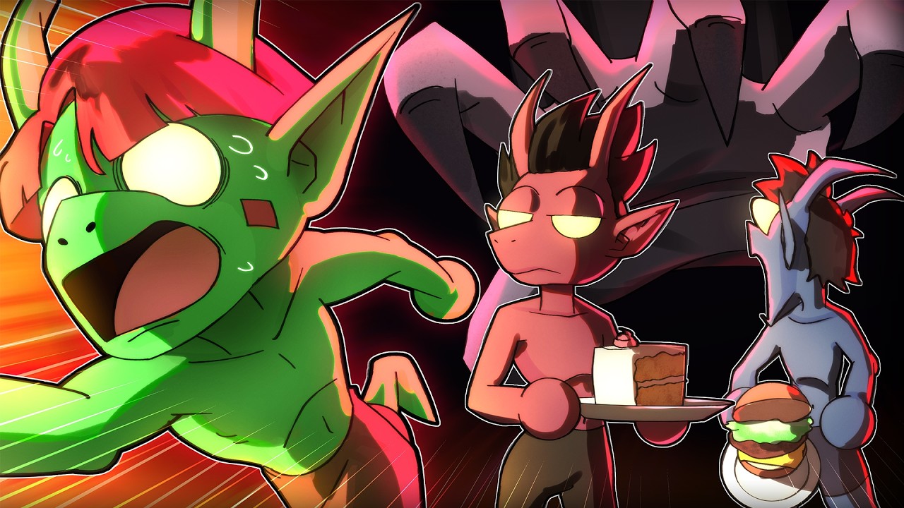 Three idiots VS Goblin Game