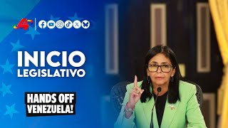 Venezuela Notificacin Del Inicio Del Perodo Legislativo 20262031 