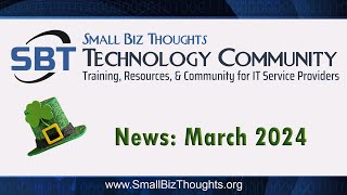 Community News March 2024 by Small Biz Thoughts 19 views 2 months ago 7 minutes, 44 seconds