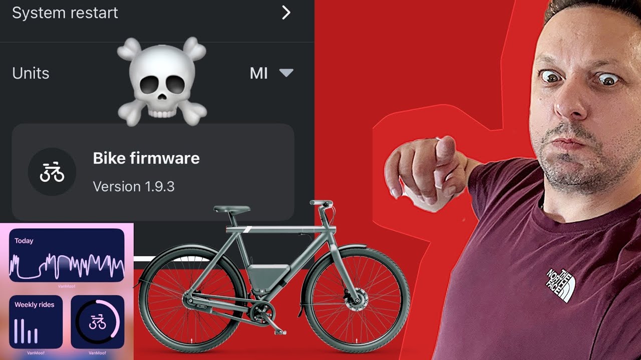 The update that destroyed the Vanmoof s3 /x3 - YouTube