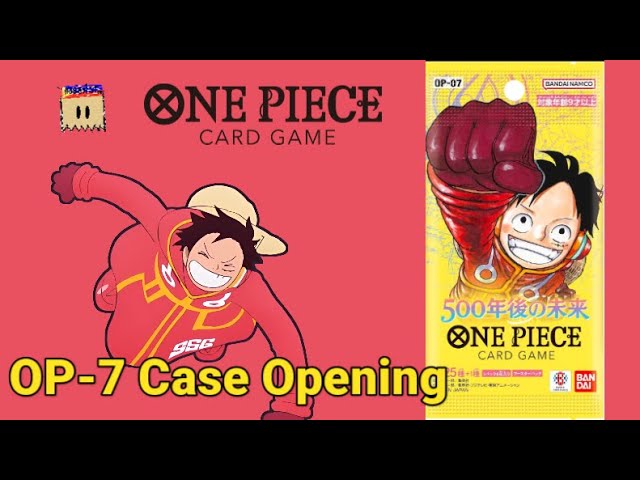 one piece card game op 7 One Piece TCG: OP-7 Case Opening! 500 years in the Future!