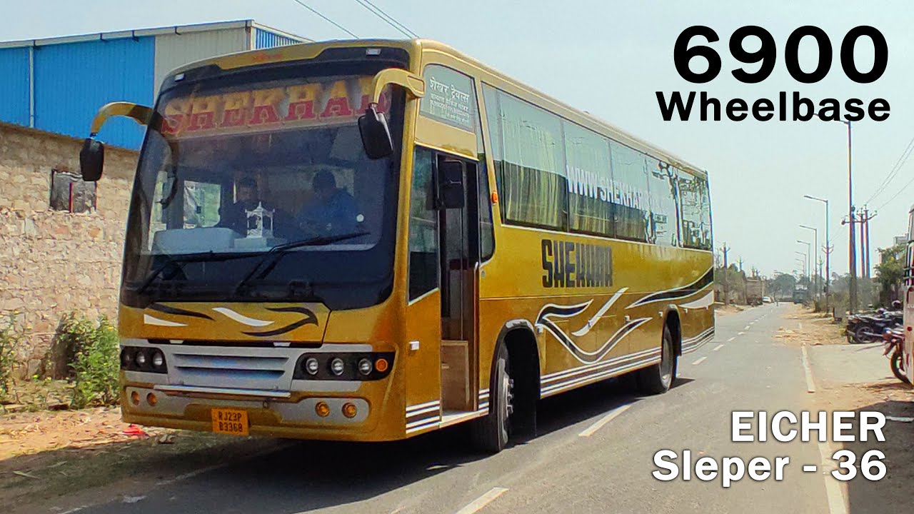 Sleeper Cum Seater Bus | Shekhar Bus | Rex Coaches (RPCIL)