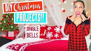 5 DIY HOLIDAY PROJECTS!! HOW TO MAKE EASY DIY CHRISTMAS DECOR! | Kristi-Anne