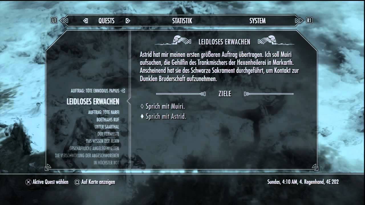 Skyrim Ewige Treue Der Dunklen Bruderschaft Skyrim Dunklen Bruderschaft-Töte Ennodius Papius - YouTube